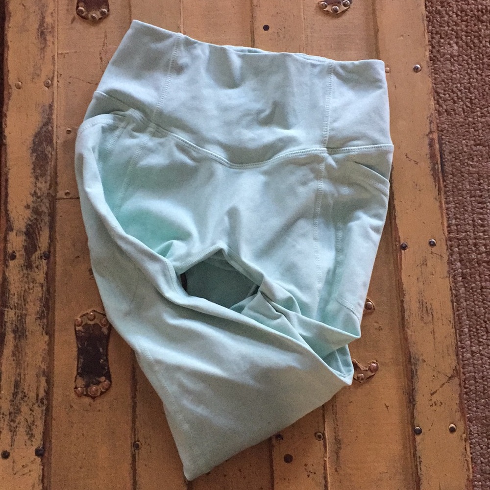 TYC MINT HIGH WAIST 7/8 LENGTH WORKOUT LEGGINGS XS - Picture 10 of 16
